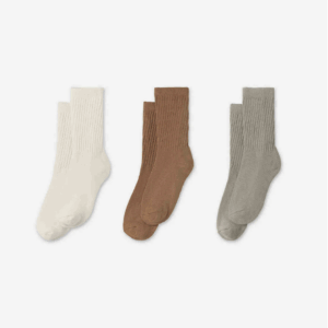 Organic Cotton 3 Pack Socks